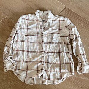 Universal Thread Plaid Button-Down flannel